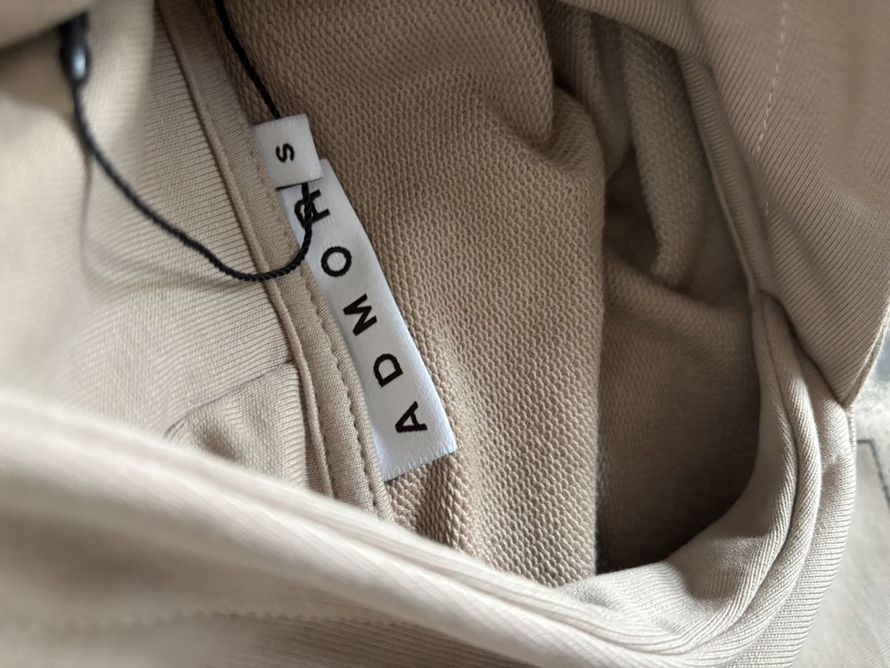 100% bawełna bluza admor s SCREAMING STARS HEAVY HOODIE (TAUPE)