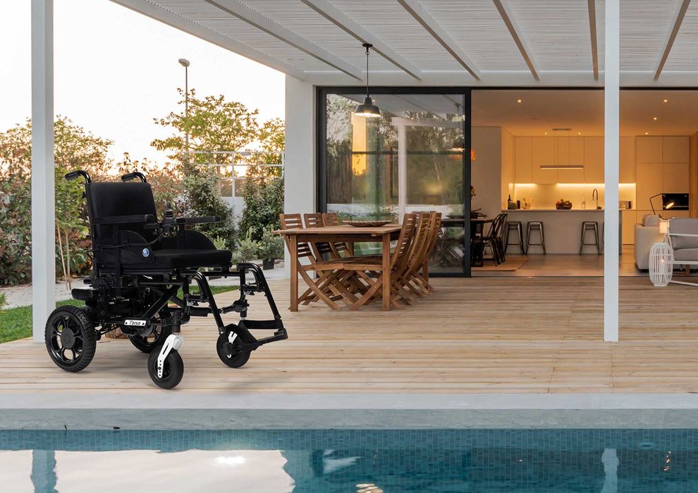 Wózek inwalidzki elektryczny Vermeiren Verso 26kg /Homologacja samolot