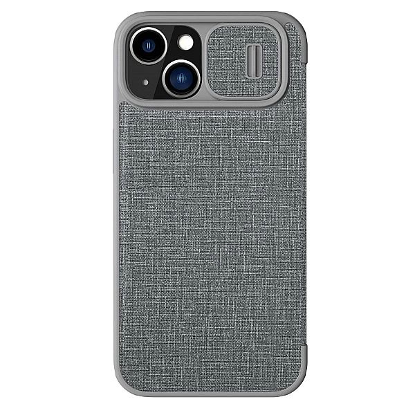Nillkin Qin Cloth Pro Case etui do iPhone 14 Plus osłona na aparat kab