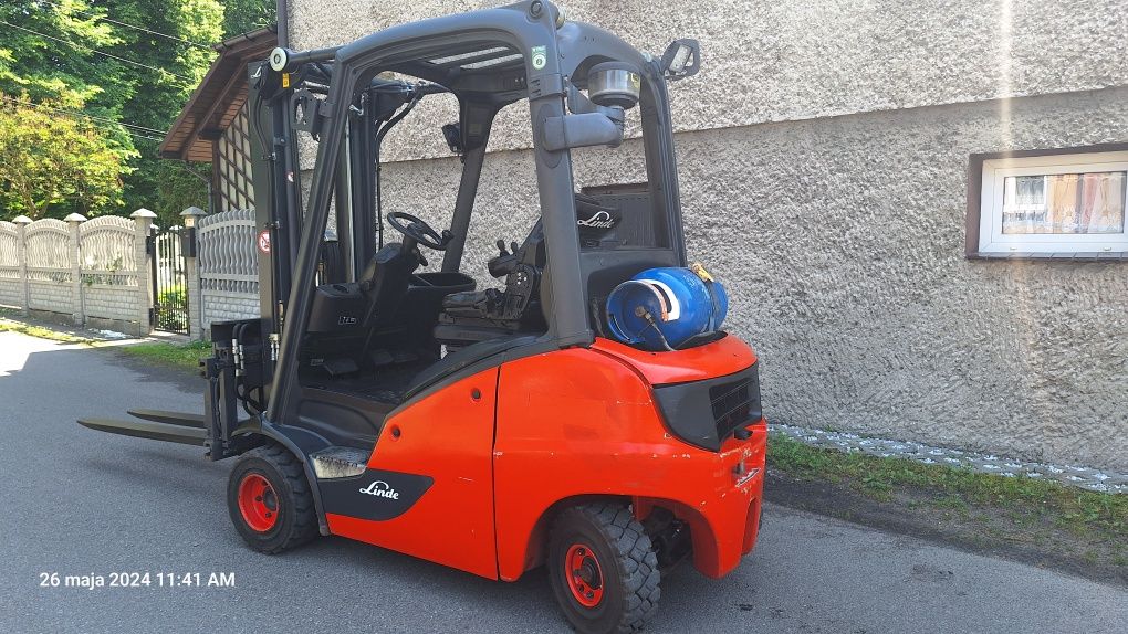 Linde H20 Pozycjoner+Przesuw Idealny UDT wózek widłowy widlak toyota