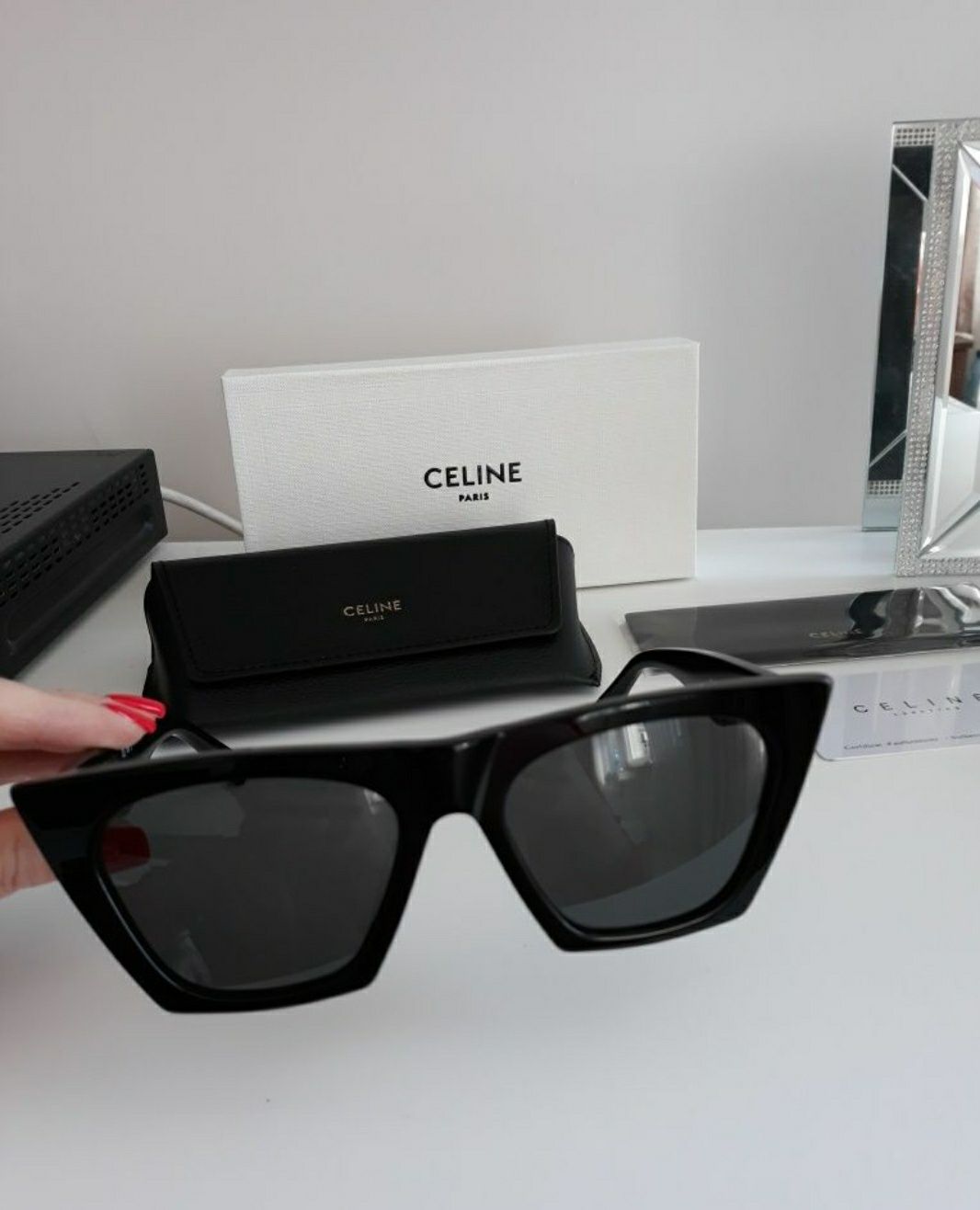 Okulary przeciwsłoneczne Celine   jakość Premium nowe