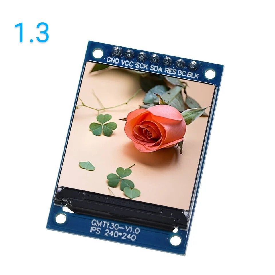 LCD дисплей arduino TFT IPS 0.96/1.3/1.28/1.69/1.9/2.0 модуль SPI