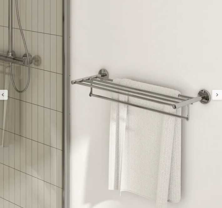 Toalheiro de parede ENFERRUJADO - Wall mounted towel rack RUSTY