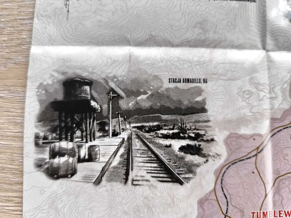Red Dead Redemption II - KOLEKCJONERSKA MAPA New Hanover + New Austin
