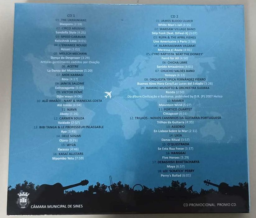 Vários - “FMM Sines 2009” (Digipack duplo selado) - 6 €