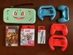 Etui na nintendo + akcesoria