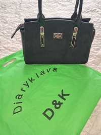 Жіноча шкіряна сумка D&K Paris