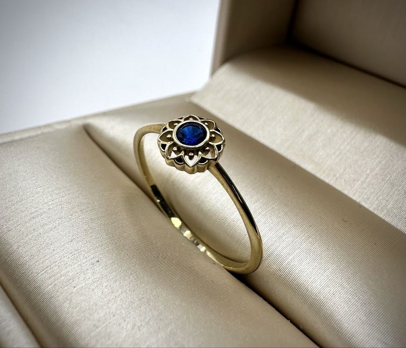 Pierścionek złoty 0,85g - otoLombard Lumik Sieradz Skup Złota