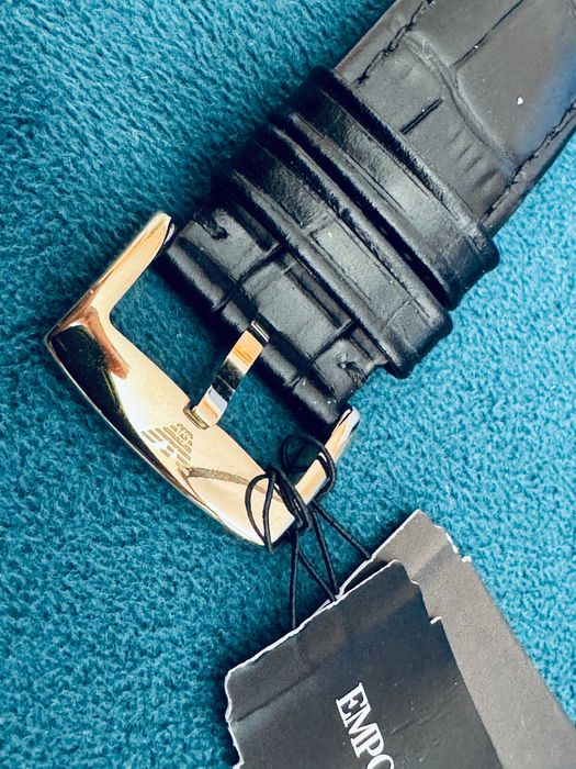 Zegarek męski Emporio Armani Luigi gold black AR1917 Nowy