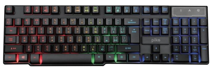 игровая клавиатура piko не распечатанная