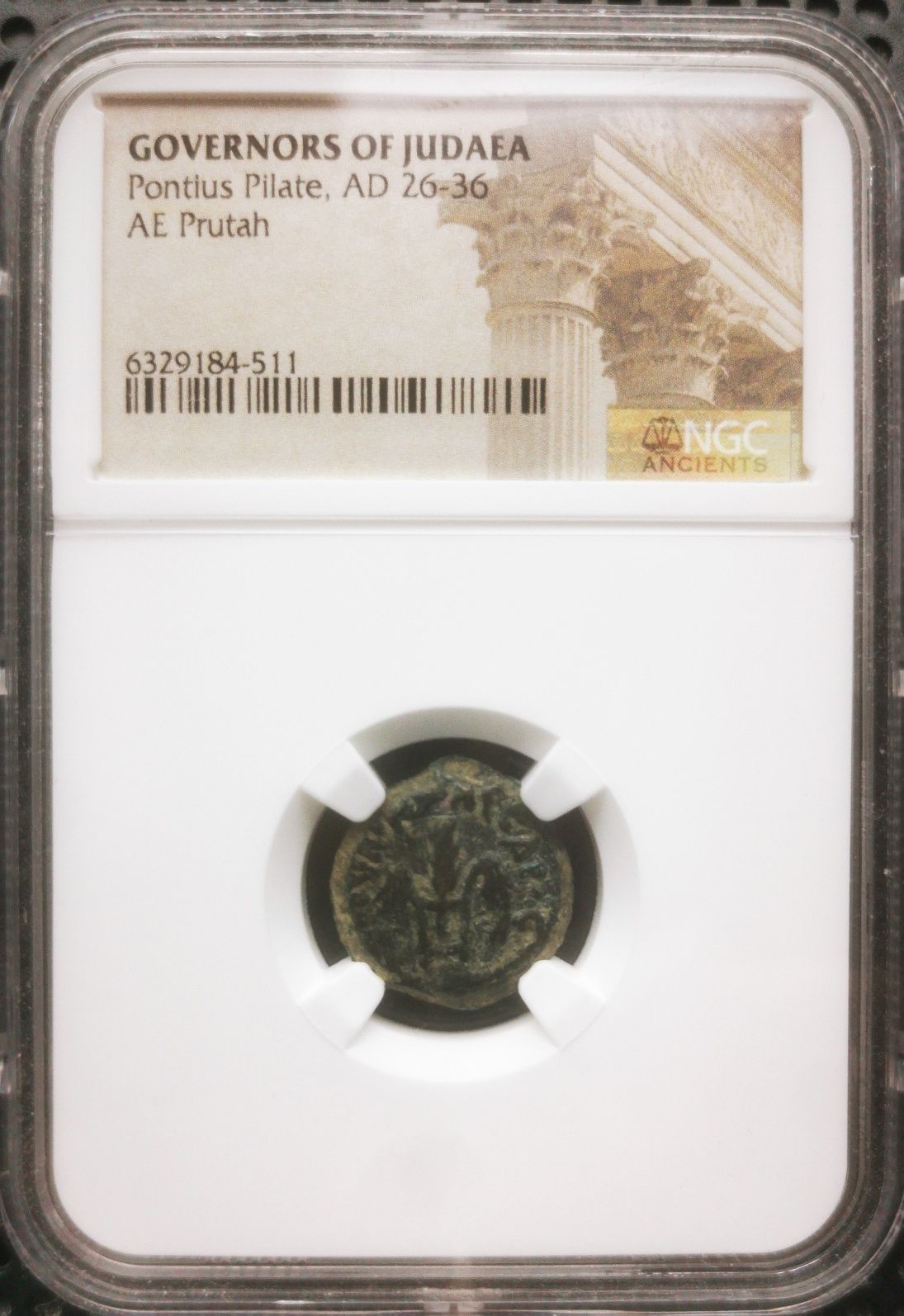 4 Monety biblijne z czasów Jezusa grading NGC