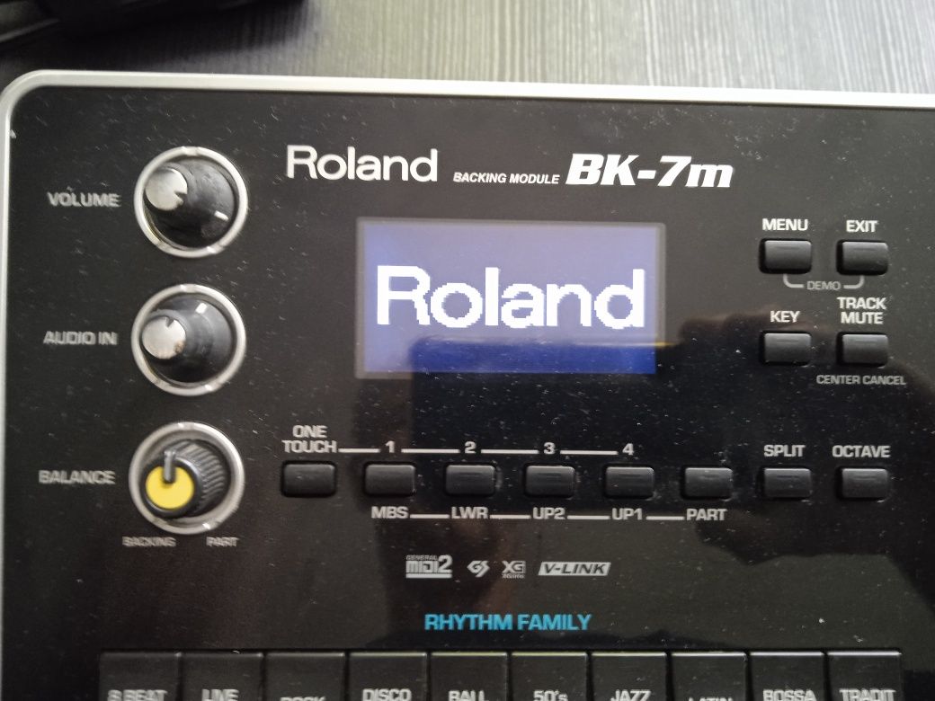 Roland BK 7m.Modul brzmieniowy,stancia robocza.Midi keyboard.