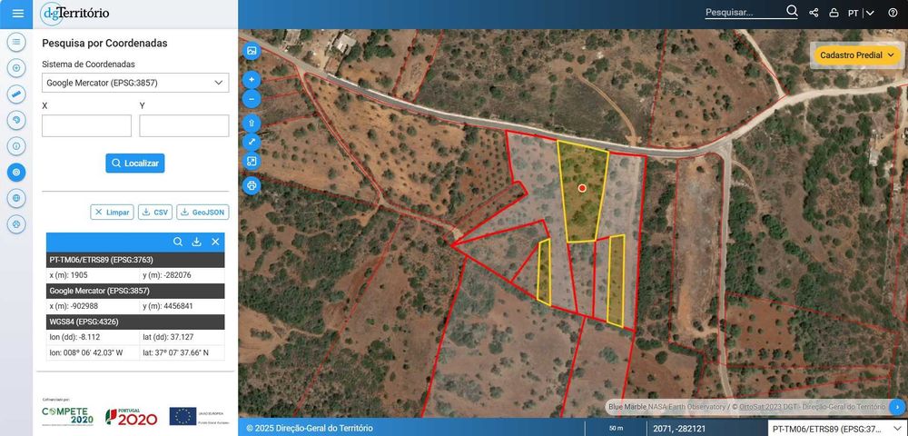 Terreno Rustico 2436 m2