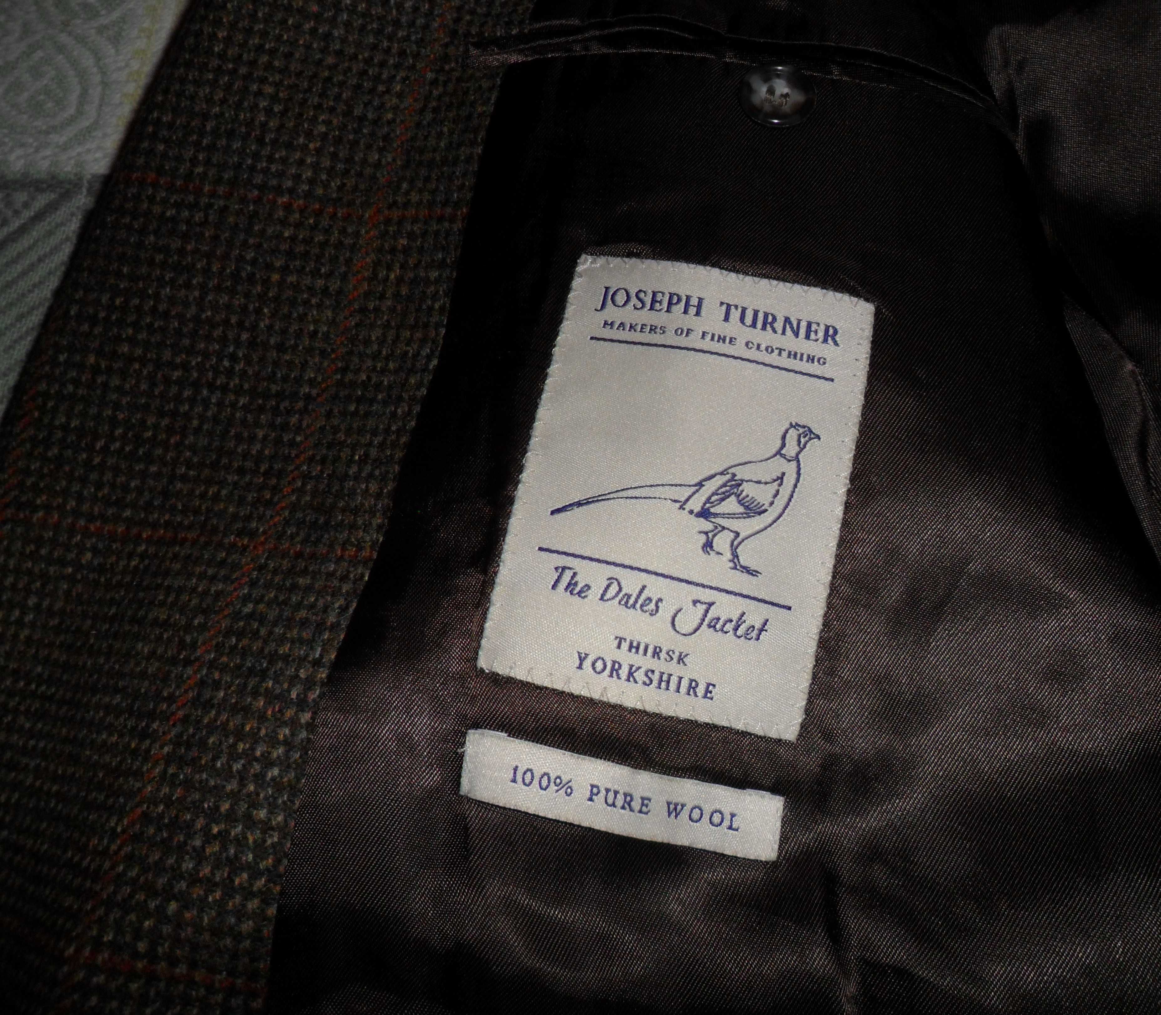 Піджак Joseph Turner the Dales Jacket Thirsk Yorkshire, розмір L