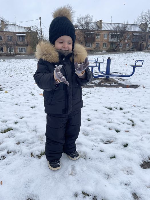 Зимовий роздільний комбінезон