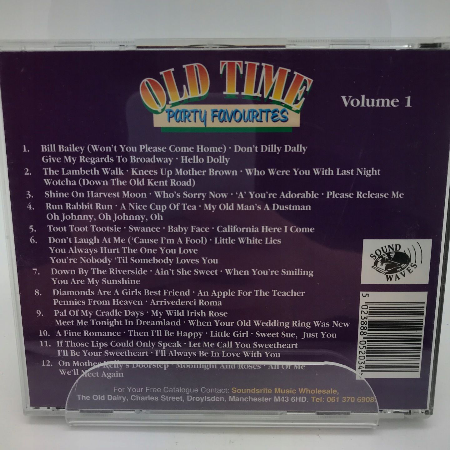 cd - various - old time party favourites