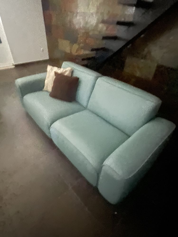 Sofá azul ikea n