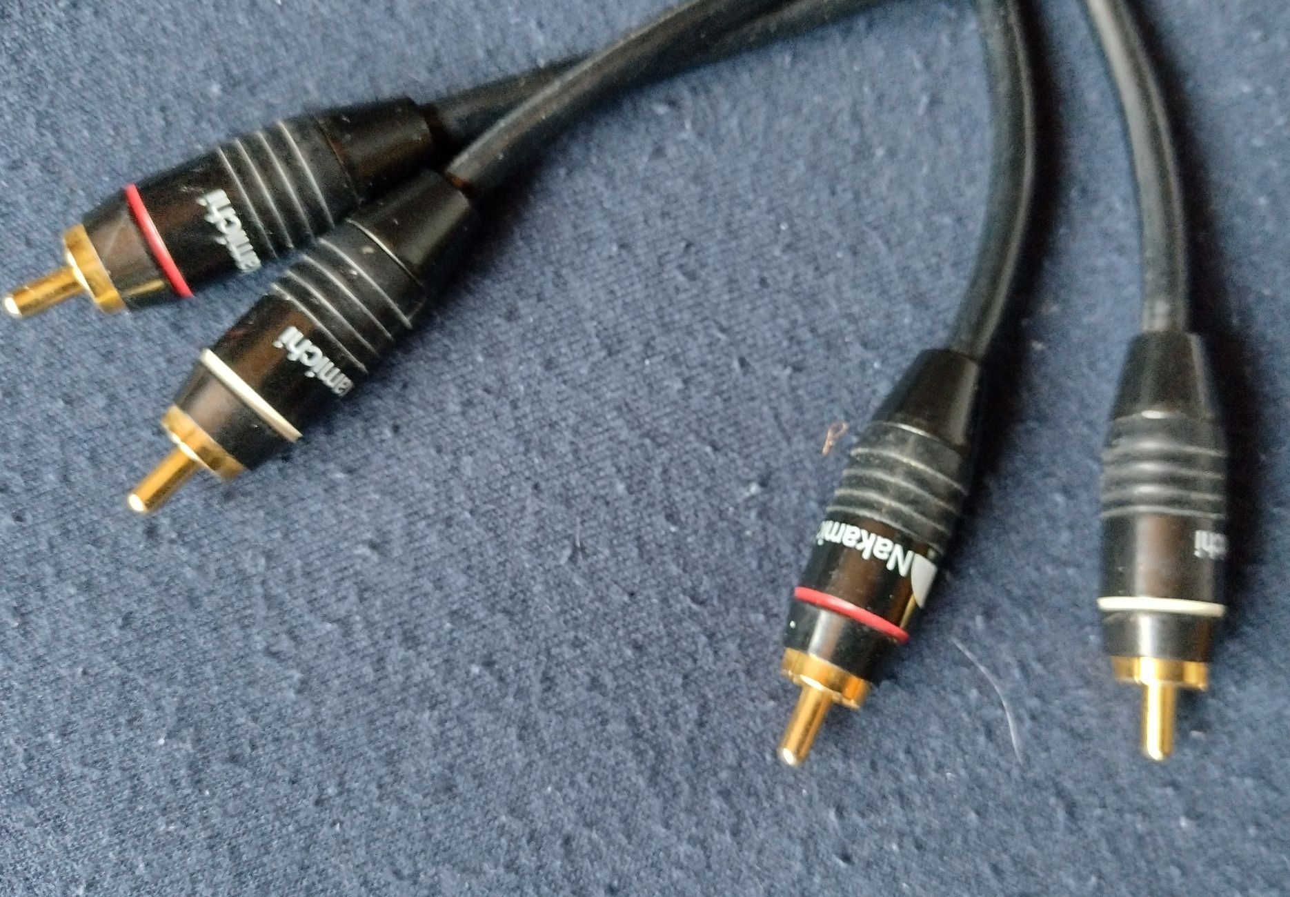 Kabel audio Nakamichi cinch RCA 8m