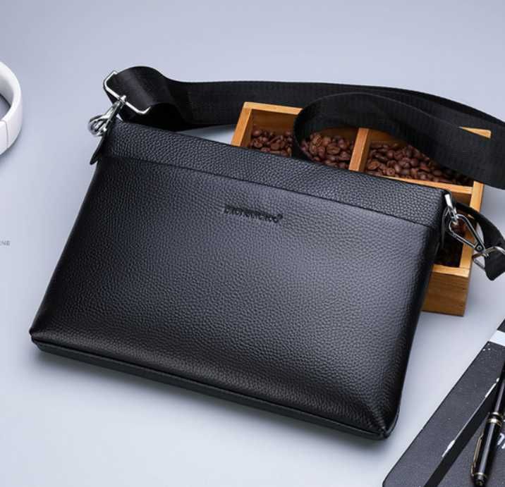 Мужская сумка клатч натуральная кожа чоловіча барсетка шкіра