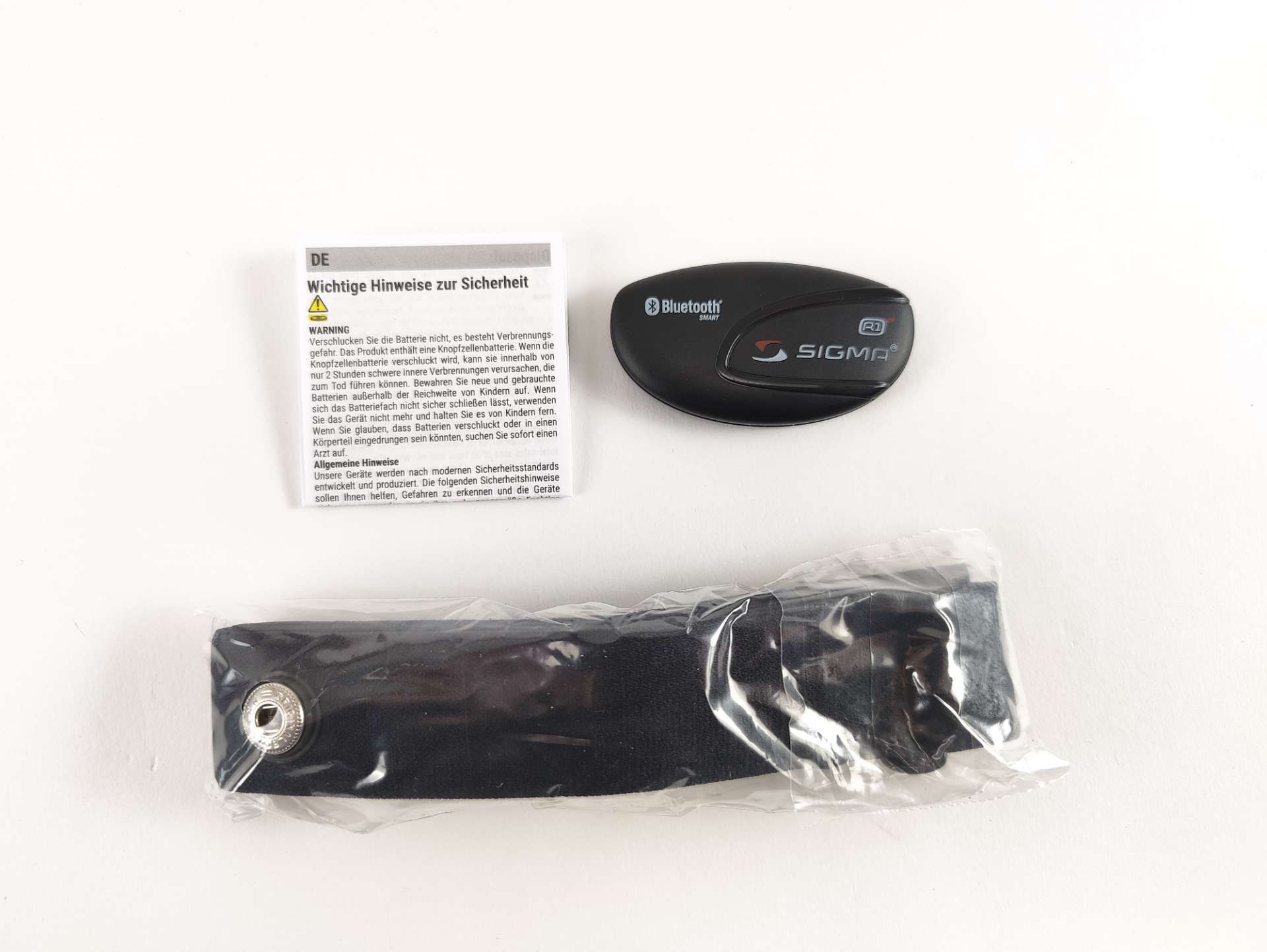 Pulsometr - opaska Sigma R1 DUO Bluetooth i ANT+
