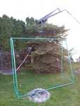 Bramka metalowa 150x198