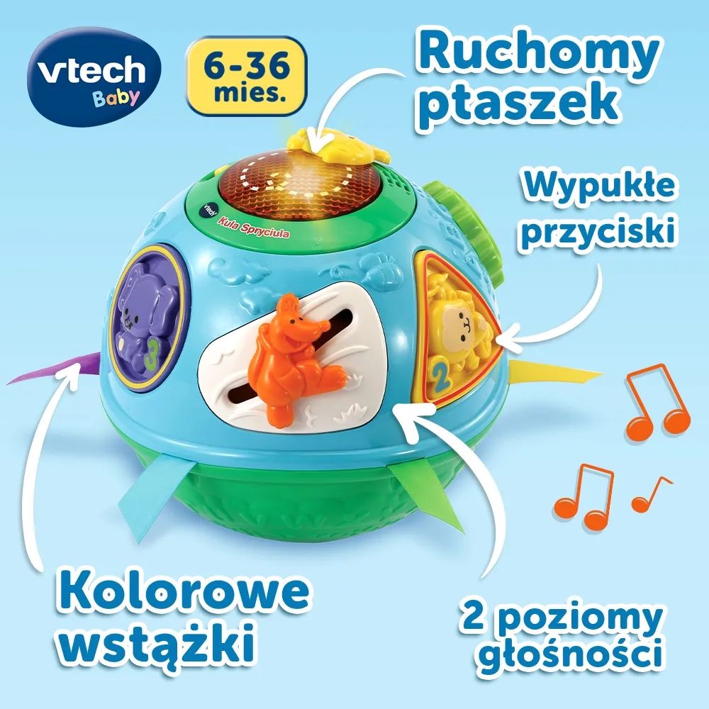 Kula Spryciula marki VTech zabawka dzieci super stan