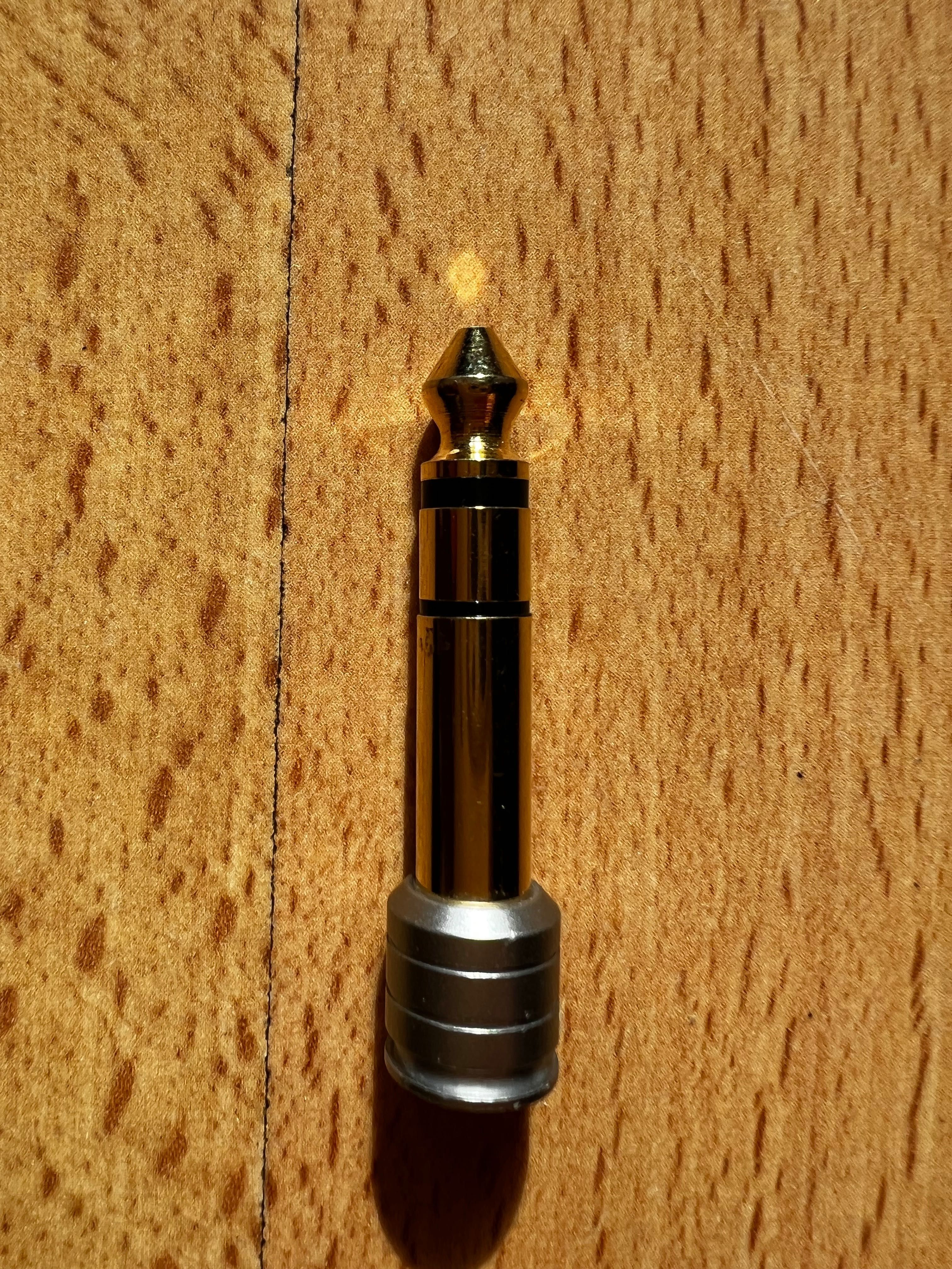 Jack Adapter 6,3 mm z gwintem (zakręcany)