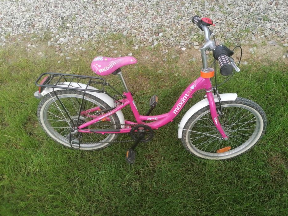 Rower dziecięcy - MAXIM (dla dziewczynki 5-6 lat)