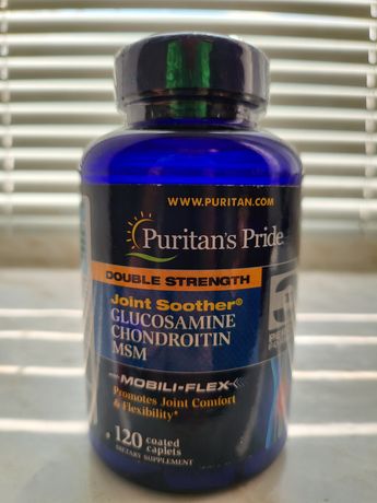 Puritan's Pride Glucosamine Chondroitin MSM Double Strength 120 табл