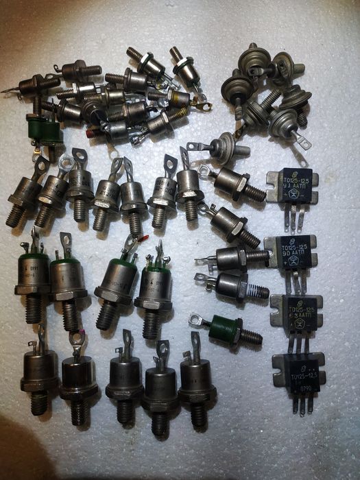 Тиристоры (диоды) силовые радиаторы