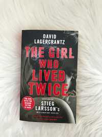 Livro “The Girl Who Lived Twice” de David Lagercrantz