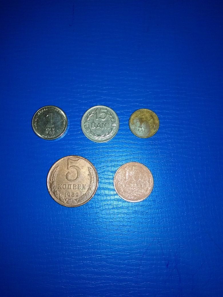 Монеты мира Индия Греция Бразилия