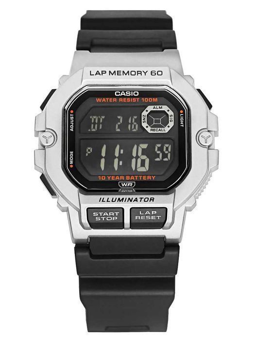 Zegarek CASIO WS-1400H-1BVEF + BOX Unisex