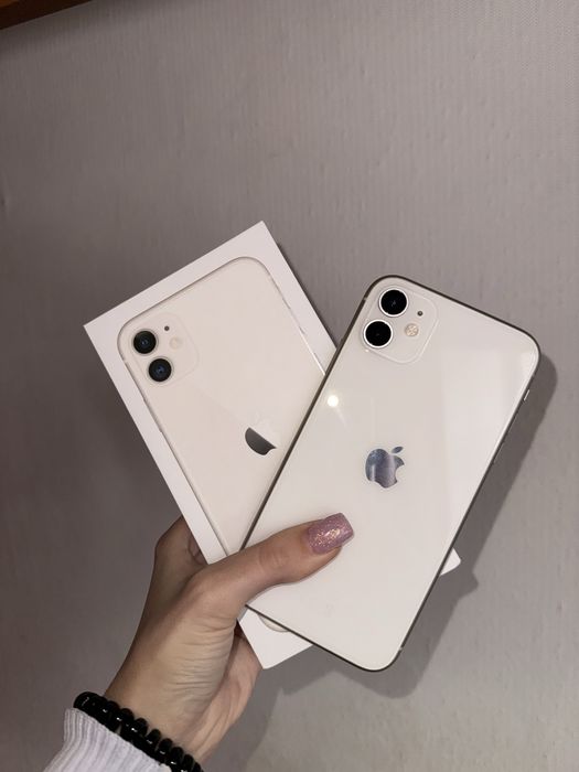 Apple iPhone 11 128 GB, White (Ідеальний стан) - Повний комплект