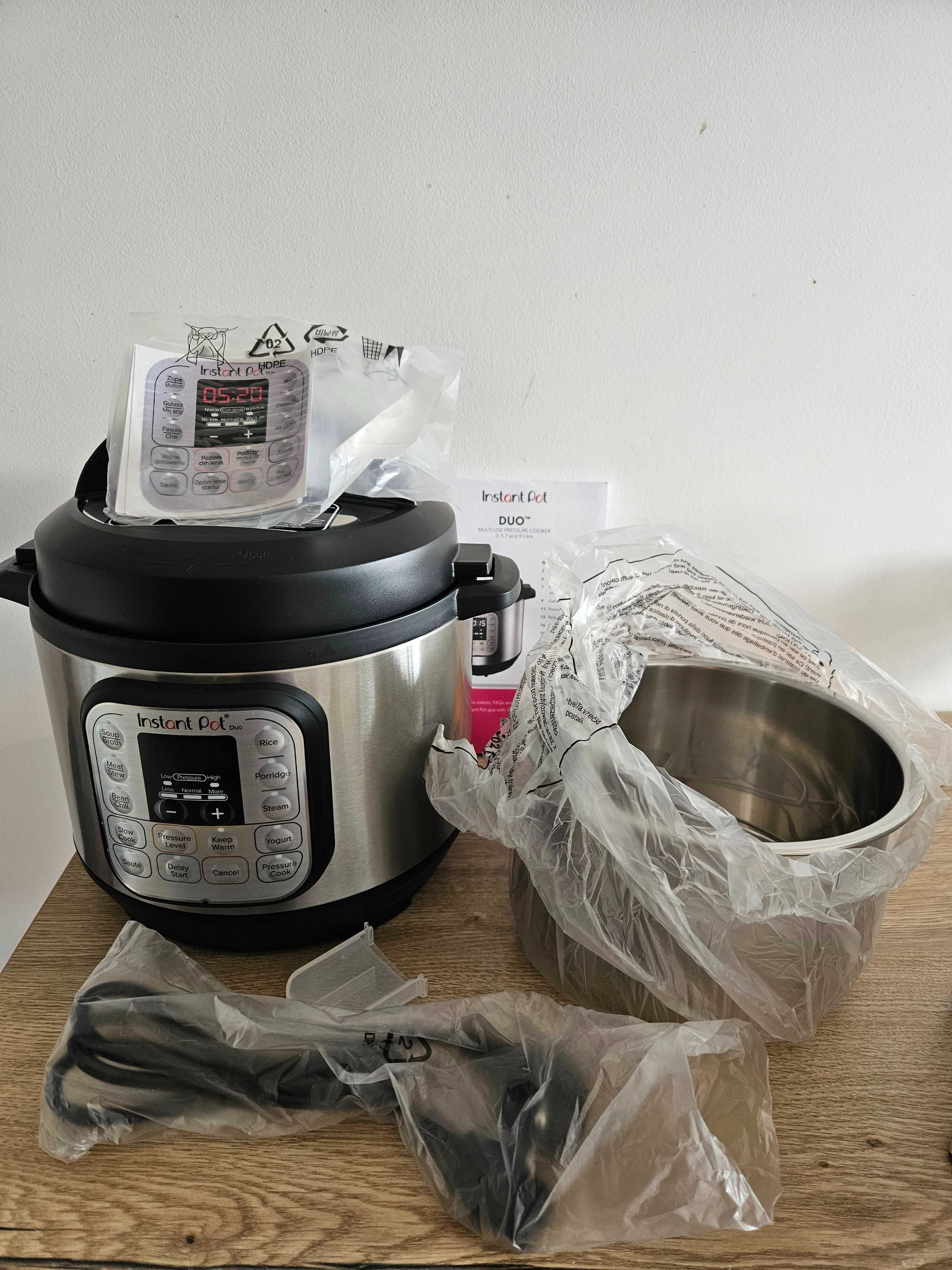 Szybkowar Instant POT SREBRNY 3L