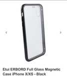 Etui na telefon iPhone XS Magnetic Metal Case 360