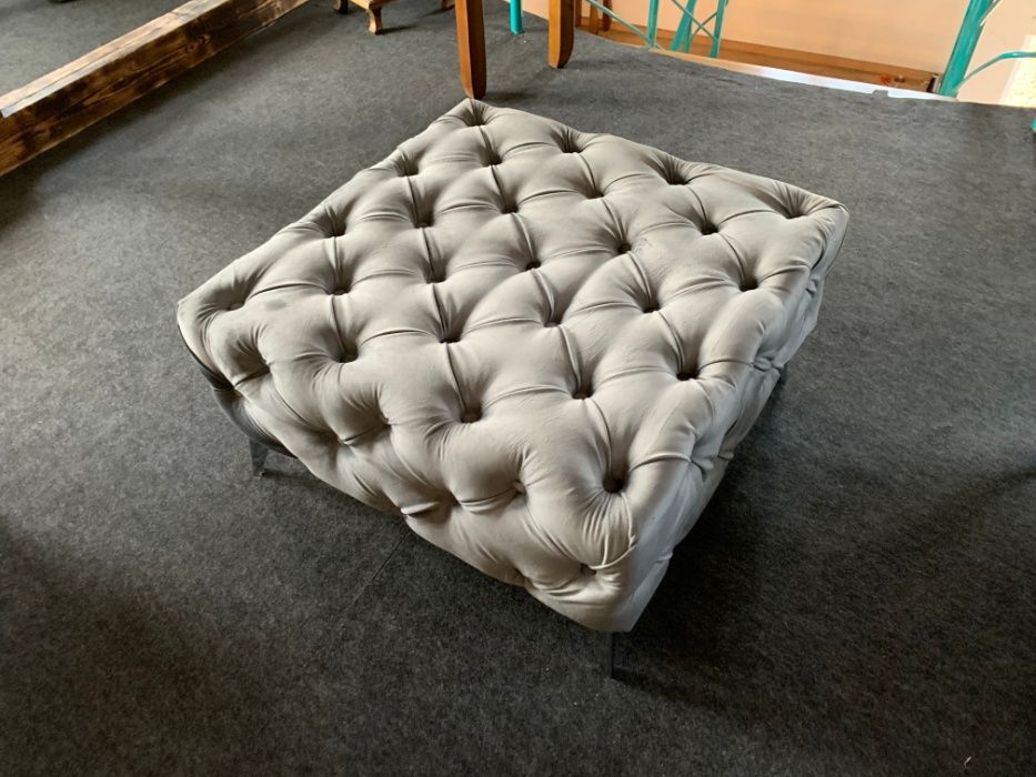 Zestaw Chesterfield Premium 3+2+1 + Pufa