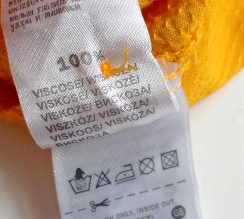 Bluzka Modoo wiskoza żółta oversize r. S M