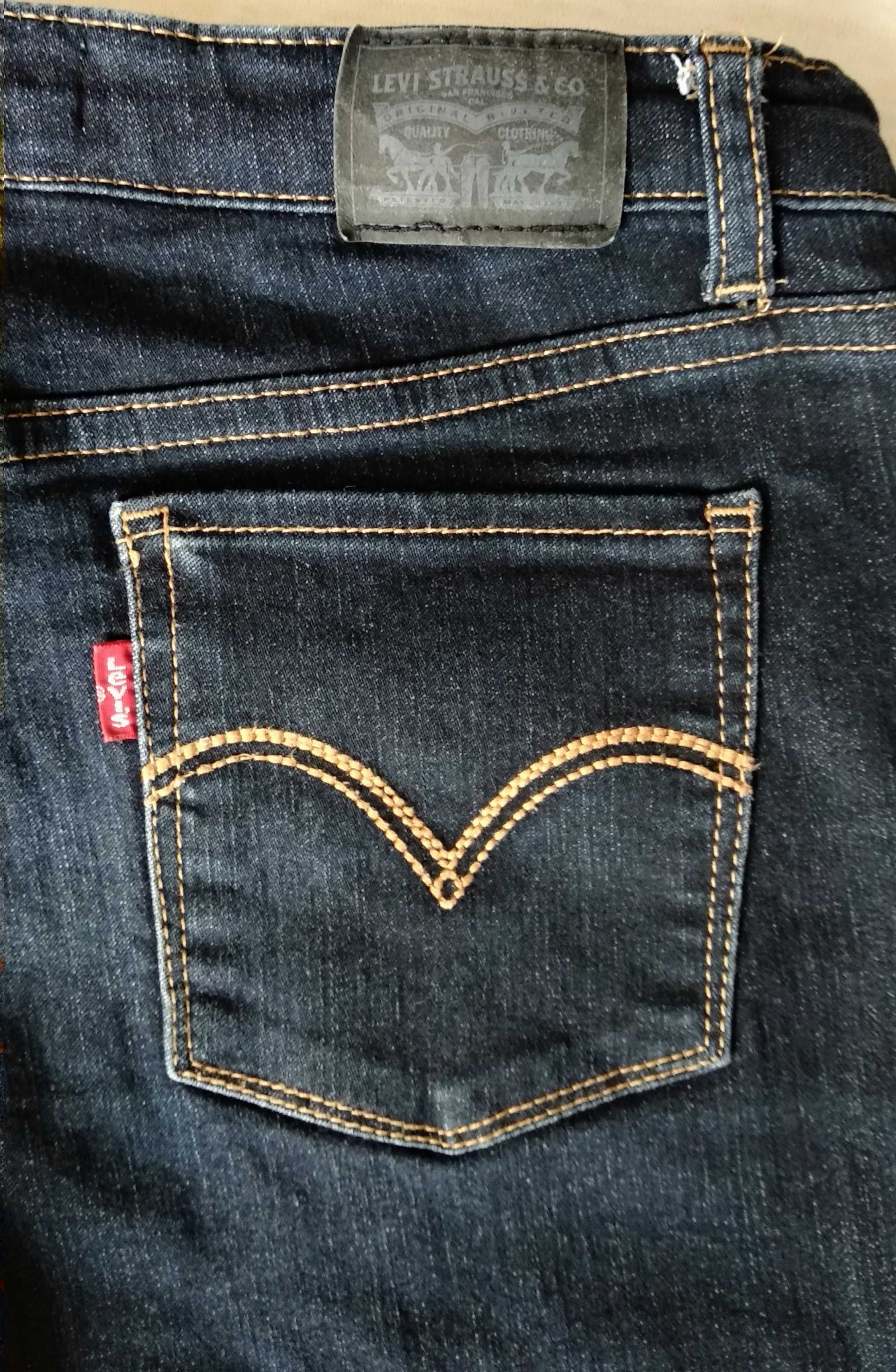 Spodnie oryginalne jeans * LEVI'S super skinny 710 z USA 14 * idealne