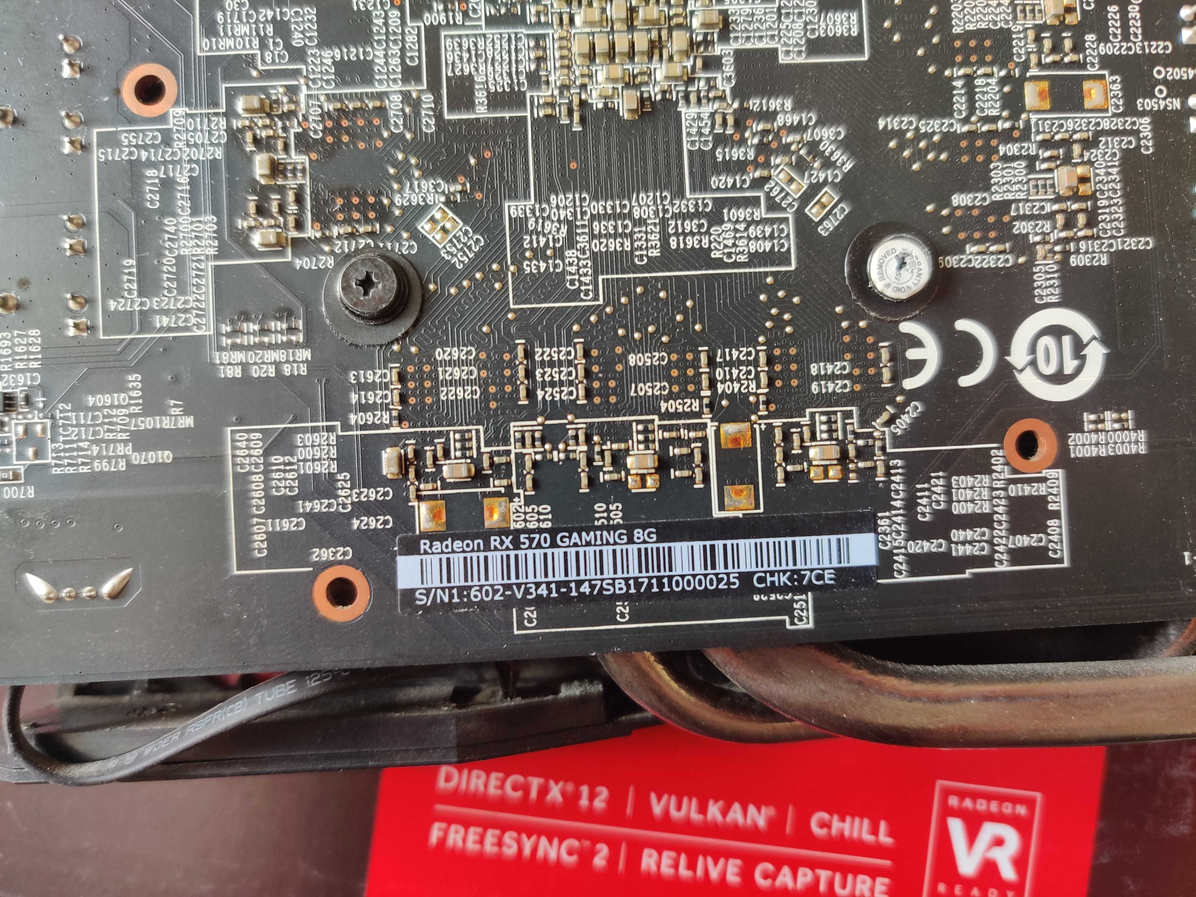 Видеокарта MSI PCI-Ex Radeon RX 570 Gaming X 8GB GDDR5 256bit