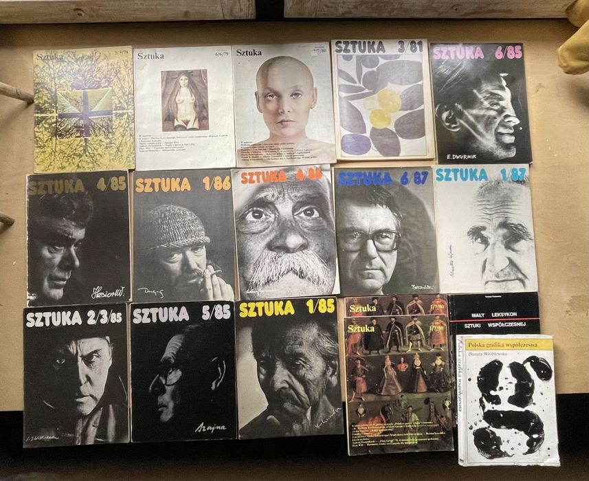 32 czasopismo magazyn Sztuka + Polska grafika współczesna Beksiński