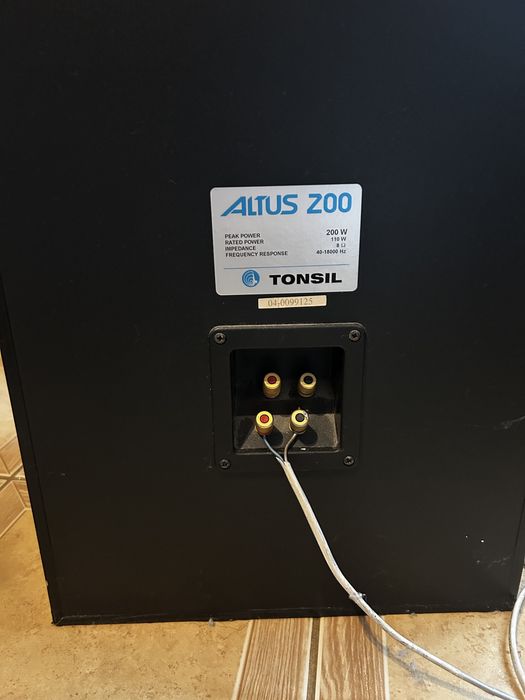 Cały zestaw - Wieża sprzęt technics i kolumny Altus