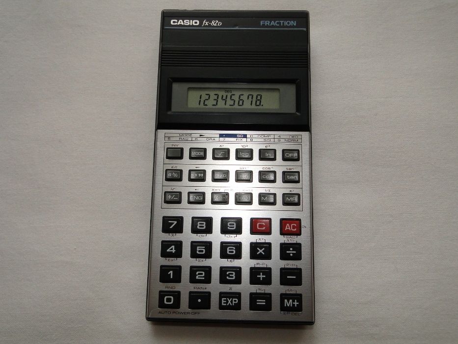 Kalkulator CASIO FX-82D Fraction PRL