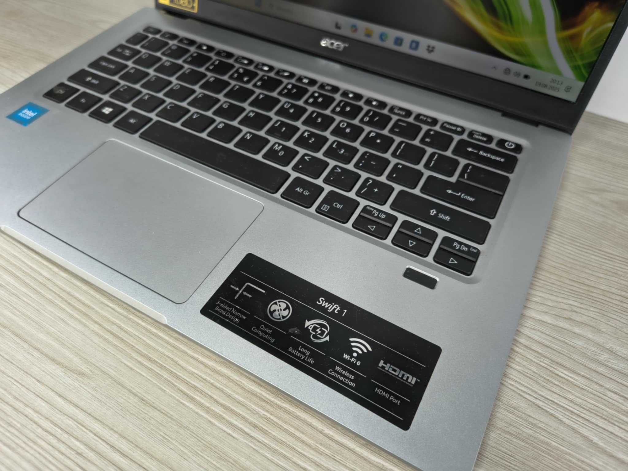 Laptop Acer swift sf114-34 N4500 4/128gb ssd FHD