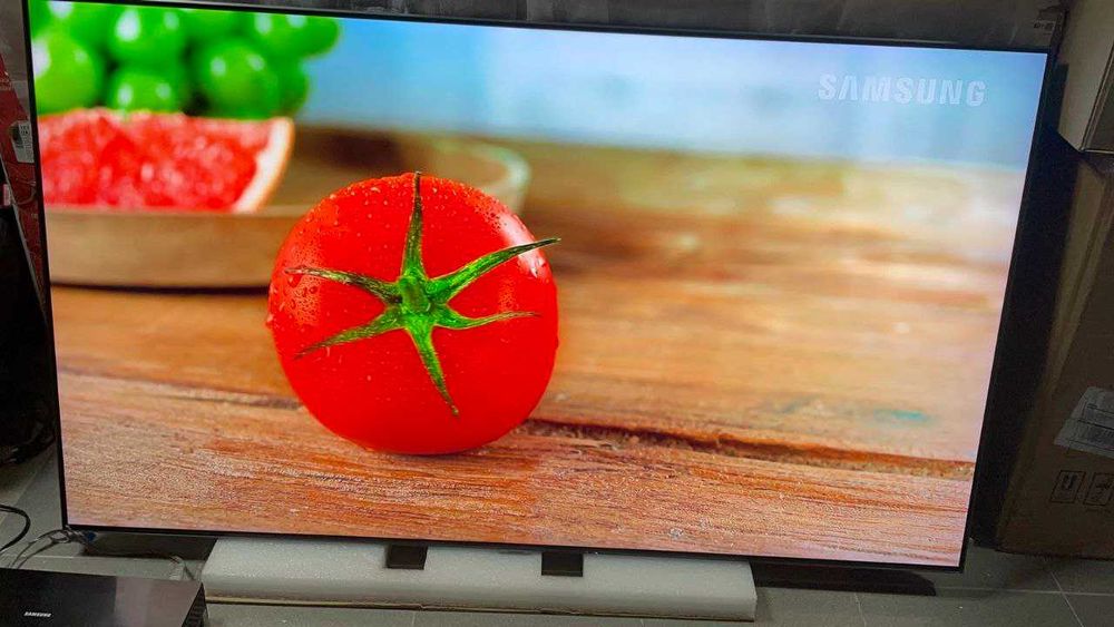 55" 120Гц SAMSUNG QLED 4К Смарт Український Q70D НОВИЙ з Німеччини