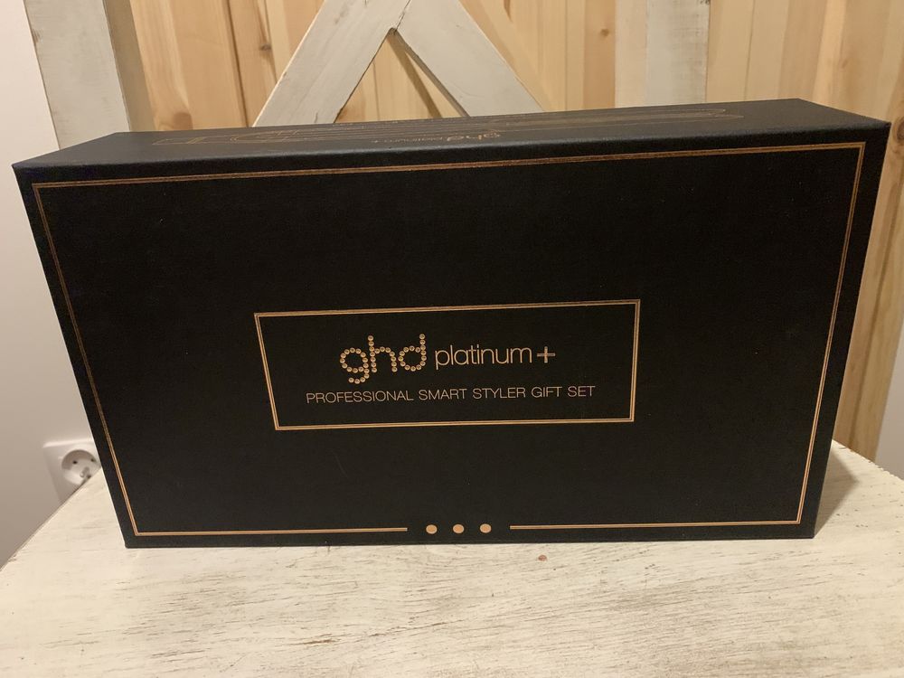 GHD Platinium Plus prostownica zestaw