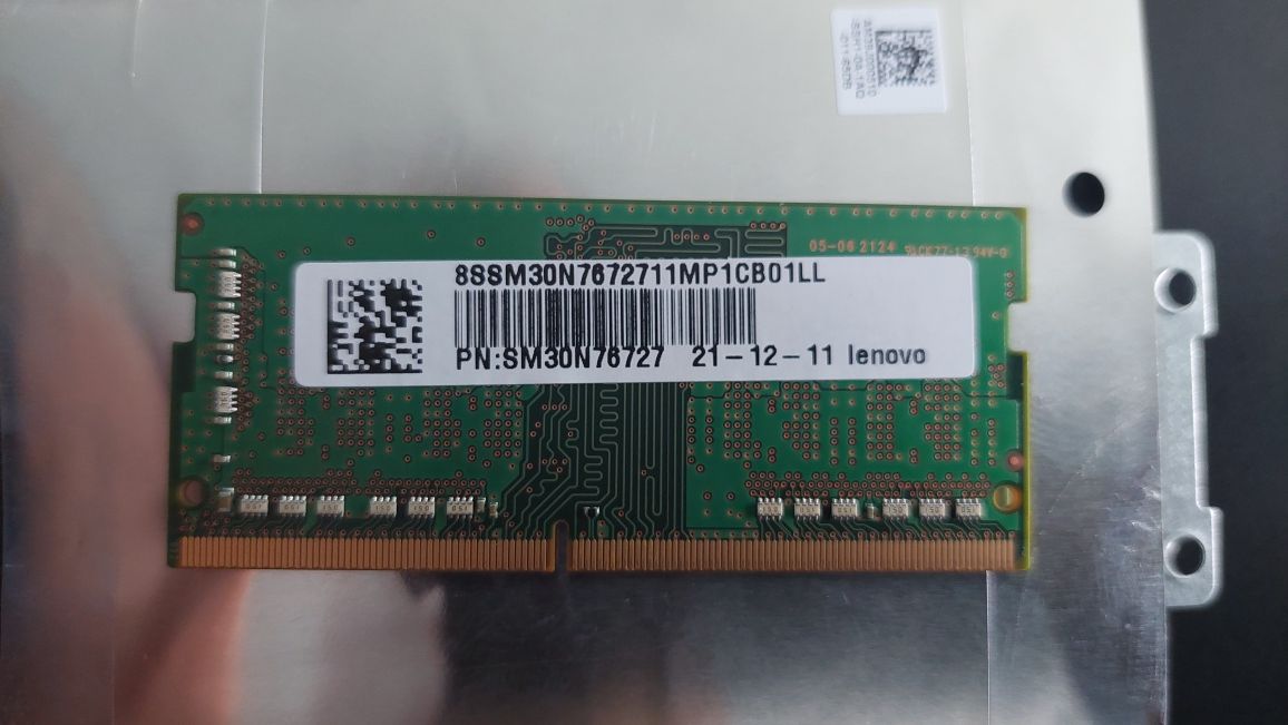 Планка Samsung SODIM 8gb 3200