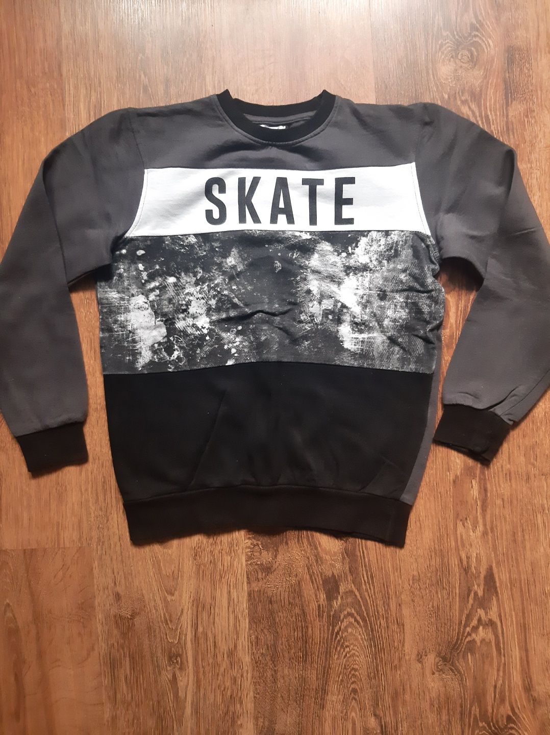 Bluza szara chłopiec 146