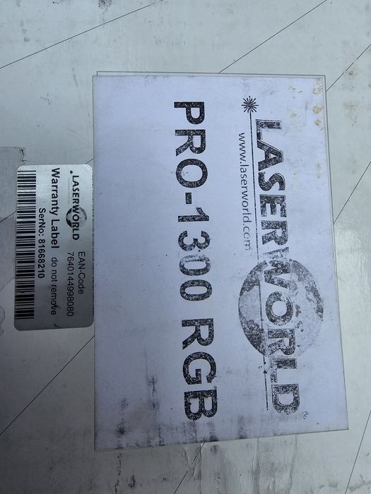 Laser Laserworld PRO-1300RGB advenced