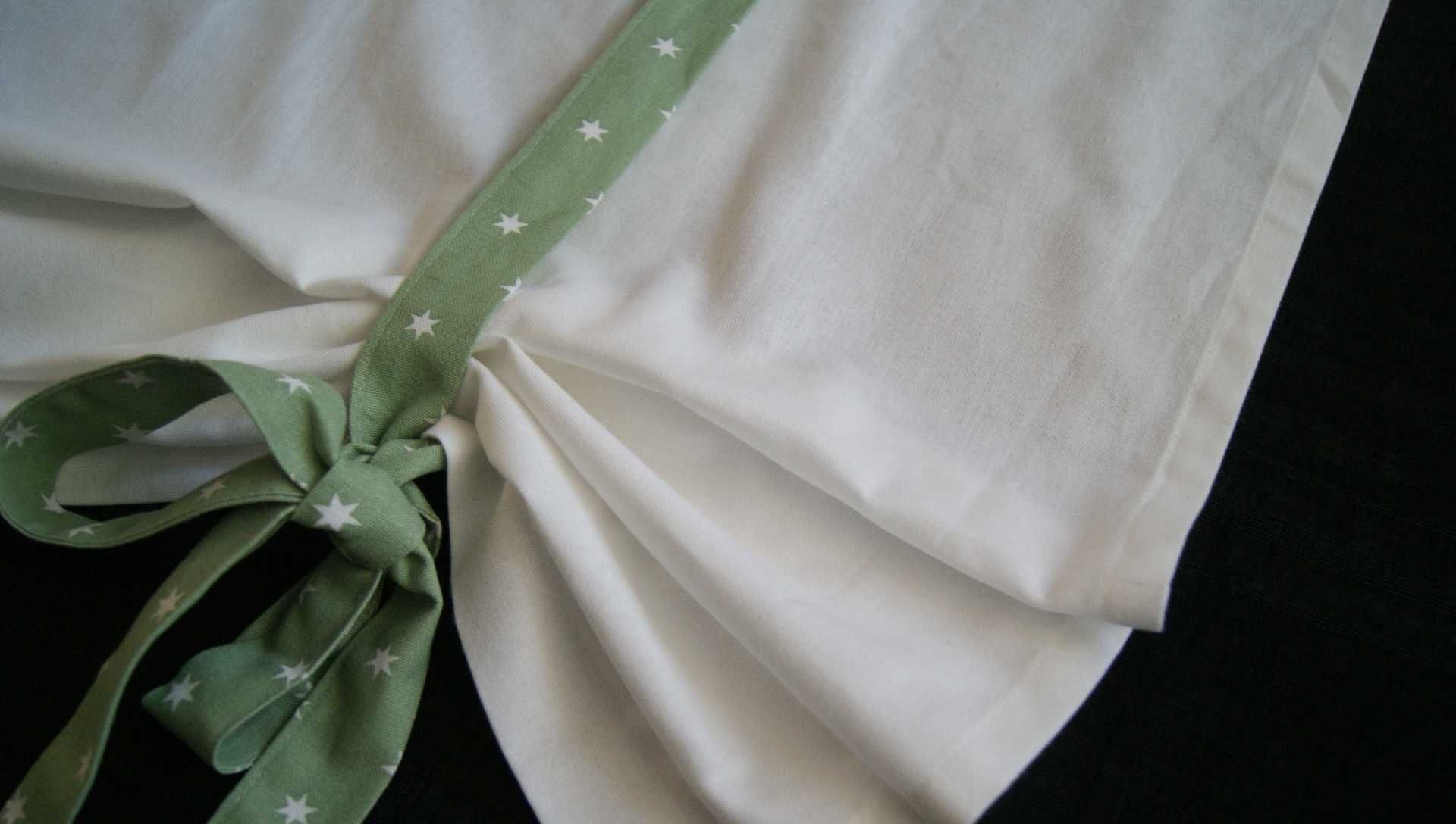 Roleta rzymska shabby chic napisy gwiazdki